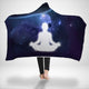 Galaxy Meditation Hooded Blanket 