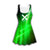 Colorful Weed Leaf Dress 