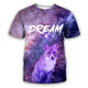 Cosmic Fox T-shirt 
