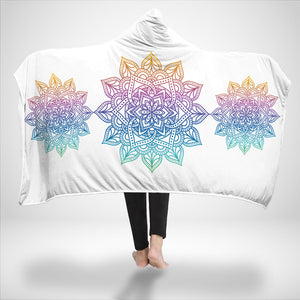 Mandala Vibe Hooded Blanket 